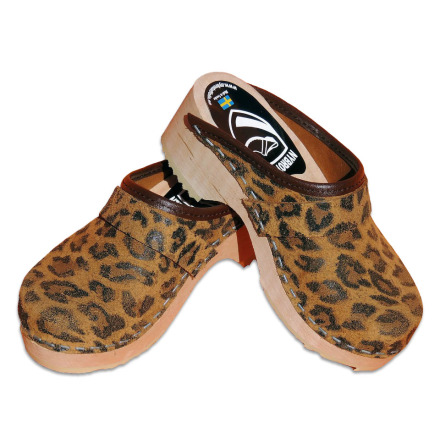 Barntrskor Classic Leopard