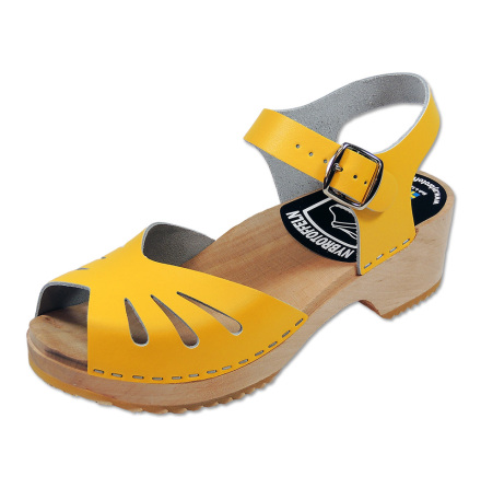 Trskosandal Butterfly Gul 5 cm